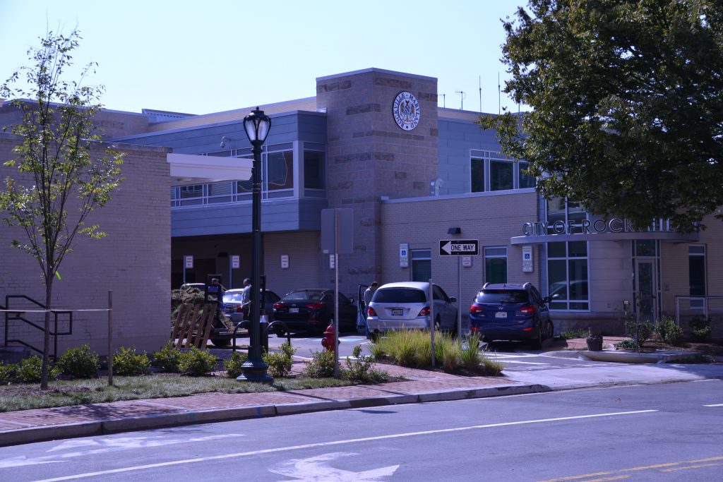 Rockville City Police Department station.