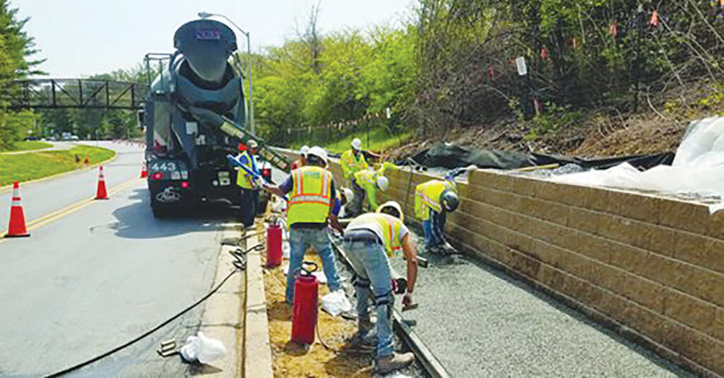 Sidewalk Construction