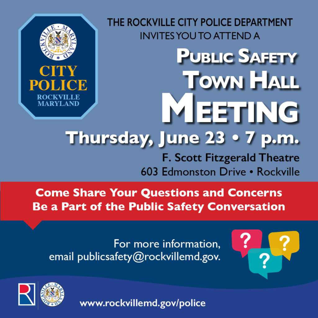 Public Safety Town Hall, Thursday June 23, 2022