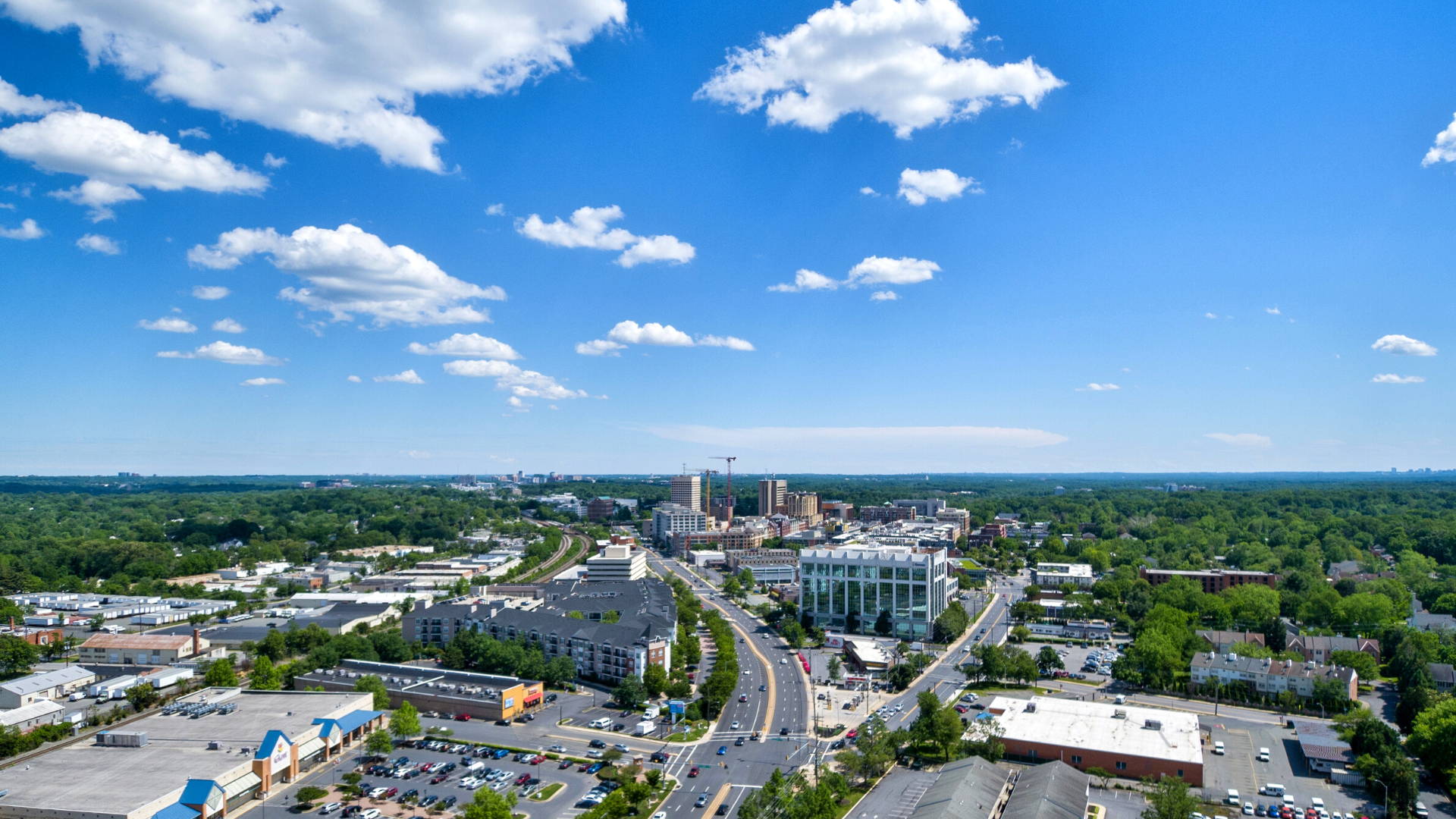 Rockville skyline