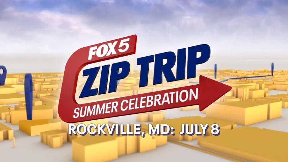 Fox 5 Zip Trip Summer Celebration in Rockville, July 8, 2022