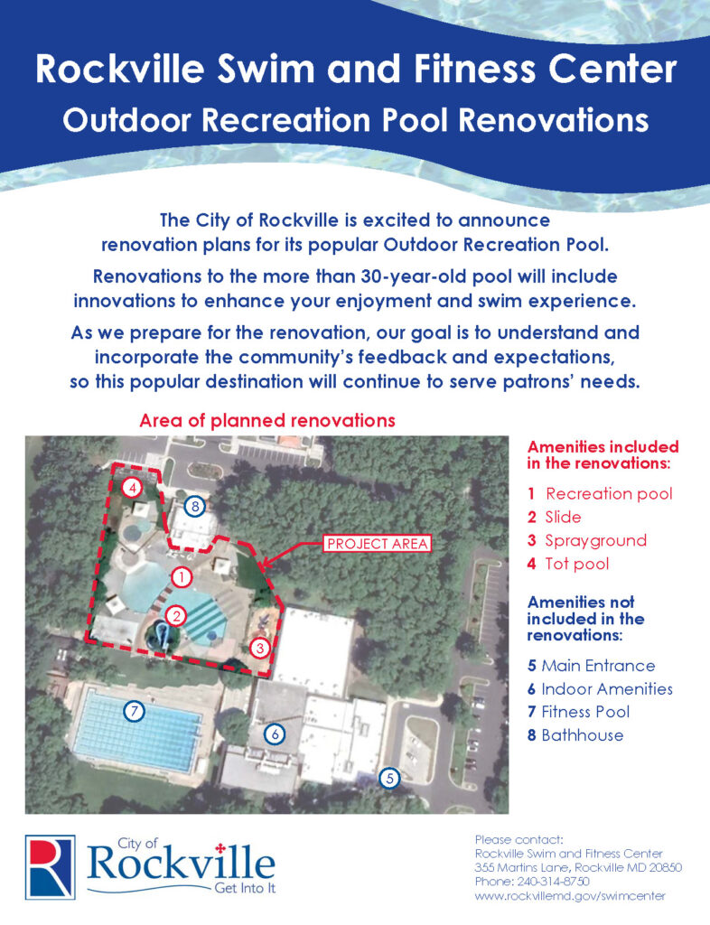 Rockville Swim and Fitness Center Outdoor Recreation and Pool Renovations