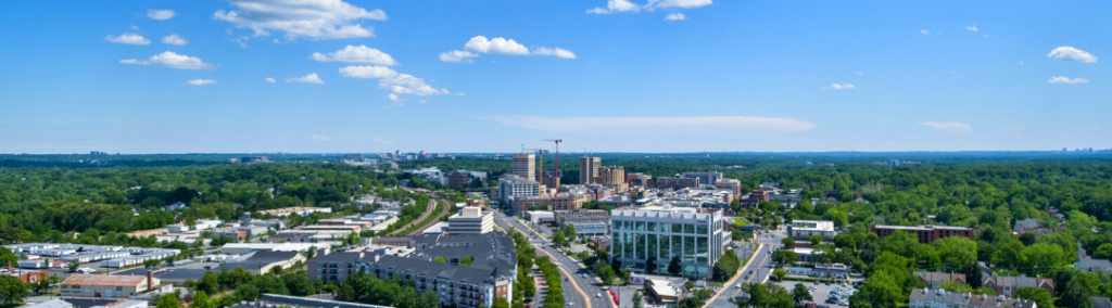 Skyline view of Rockville