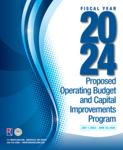 Budget Watch Fiscal Year 2024 Rockville Reports Online   Proposed Cover Budget2024final Copy 245x300 