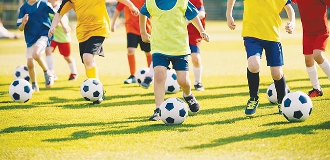 Soccer practice