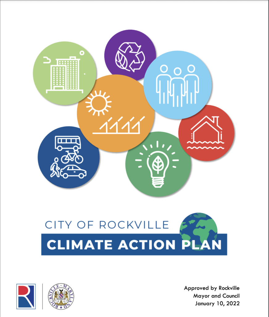 Cover of Rockville Climate Action Plan
