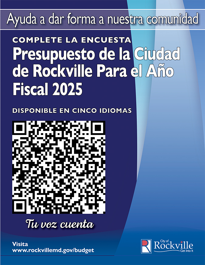 FY 2025 Budget Survey Ad - Spanish