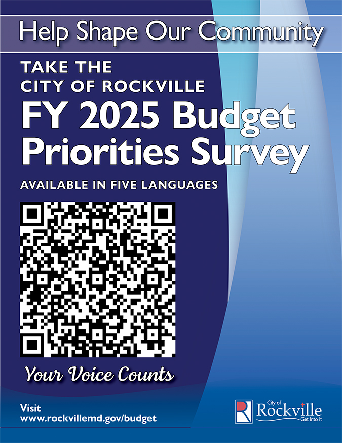 FY 2025 Budget Survey Ad - English