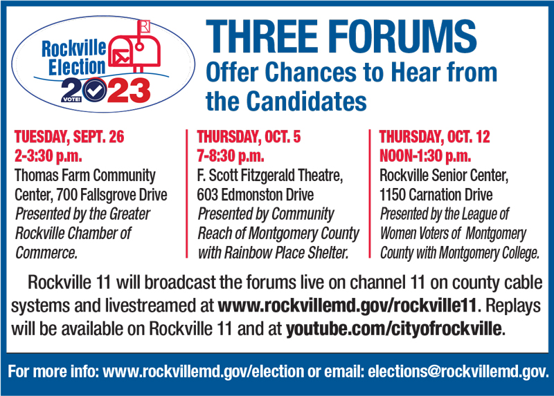 2023 Election Forums Offer Chances to Hear from Candidates