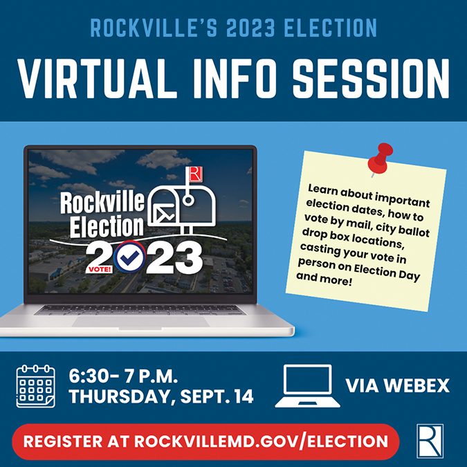 Rockville 2023 Election Info Session