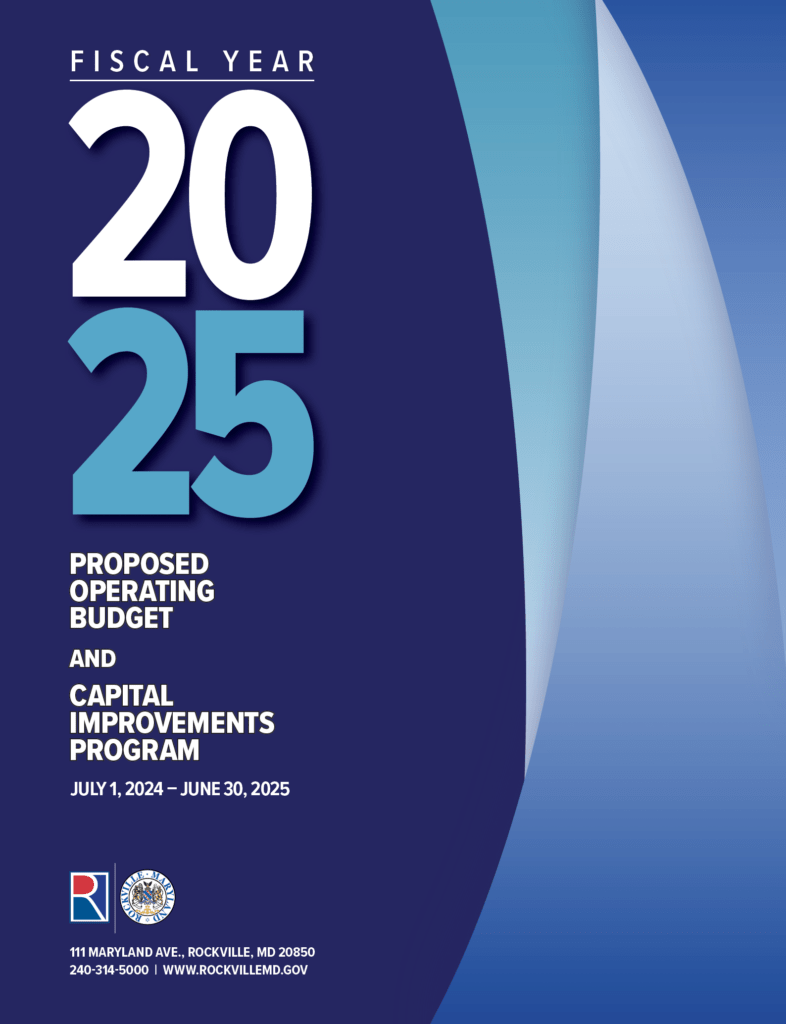 FY25 Proposed Budget Document Cover Page