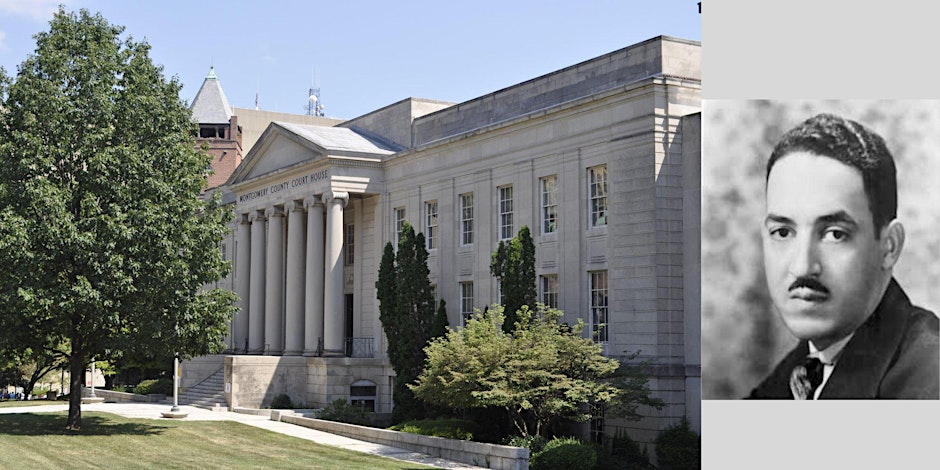 Grey Courthouse in Downtown Rockville