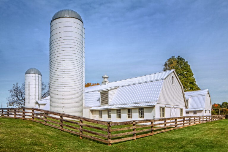 Dairy barns at King Farm Farmstead